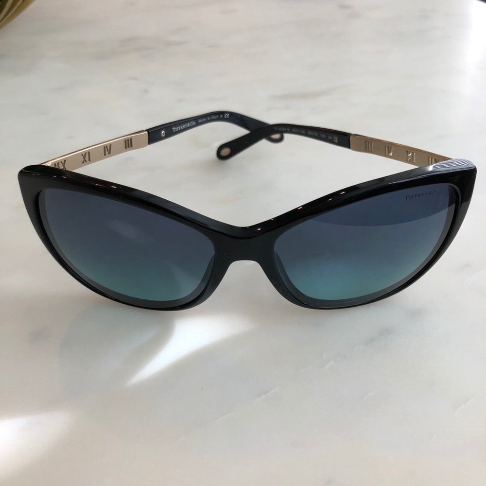 Tiffany & Co Atlas Sunglasses Black TCO - Picture 3 of 7